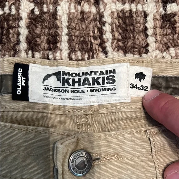 Men's mountain khakis - Picture 3 of 5